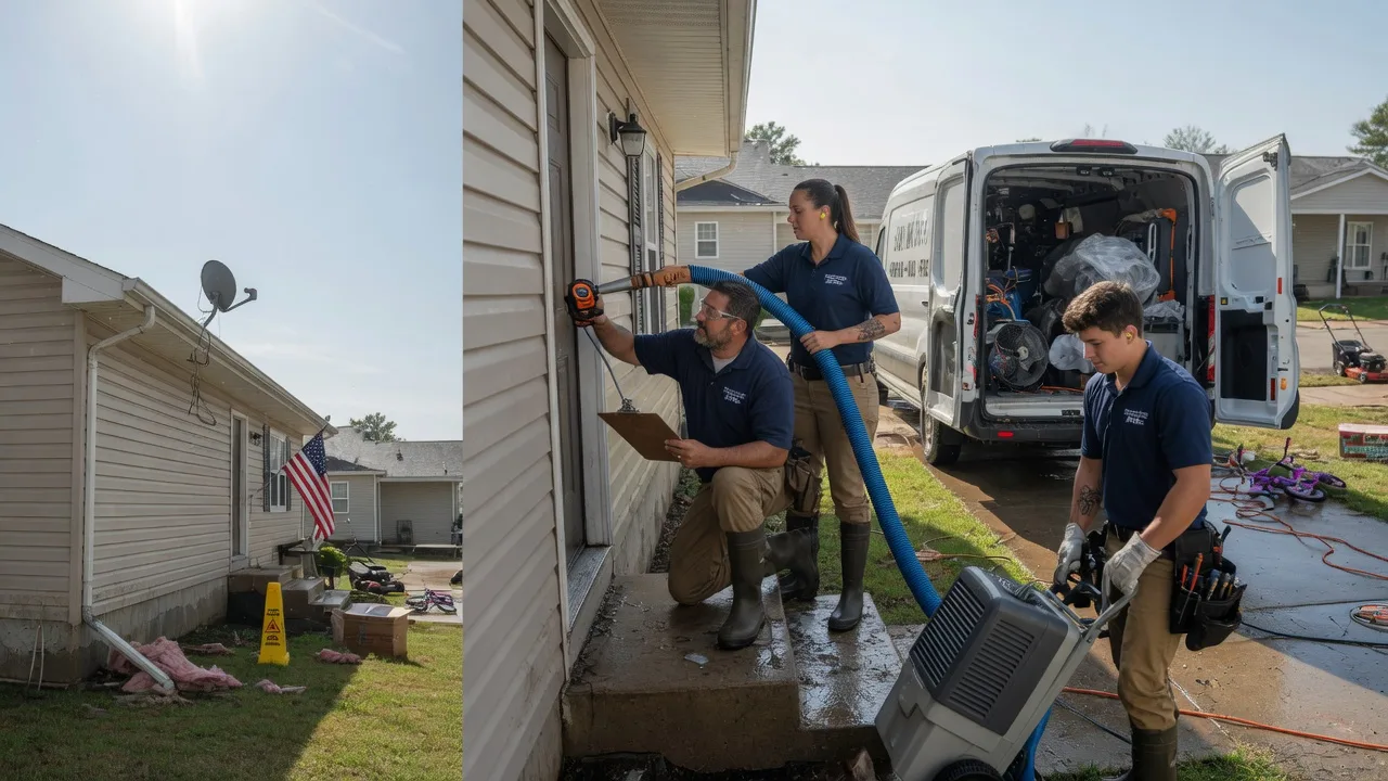 Ceiling Water Damage Restoration in Barneston, NE near me